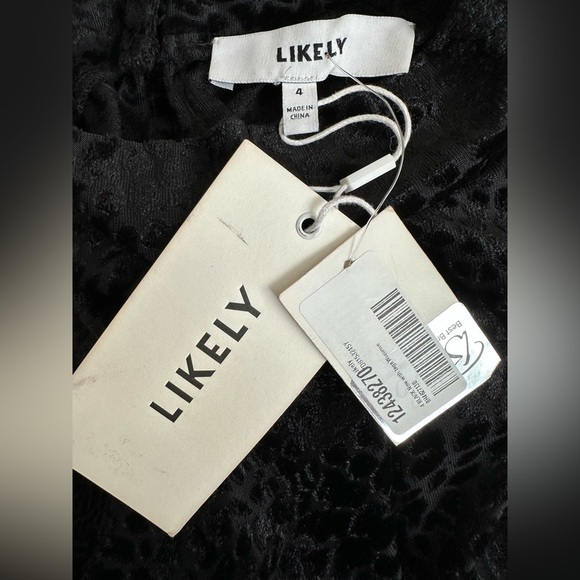 NWT | Likely | Leopard Burnout Wylie Dress - Picture 6 of 7